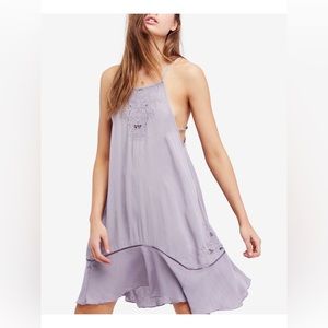 Free People Intimates Heat Waves Tunic Halter Dress